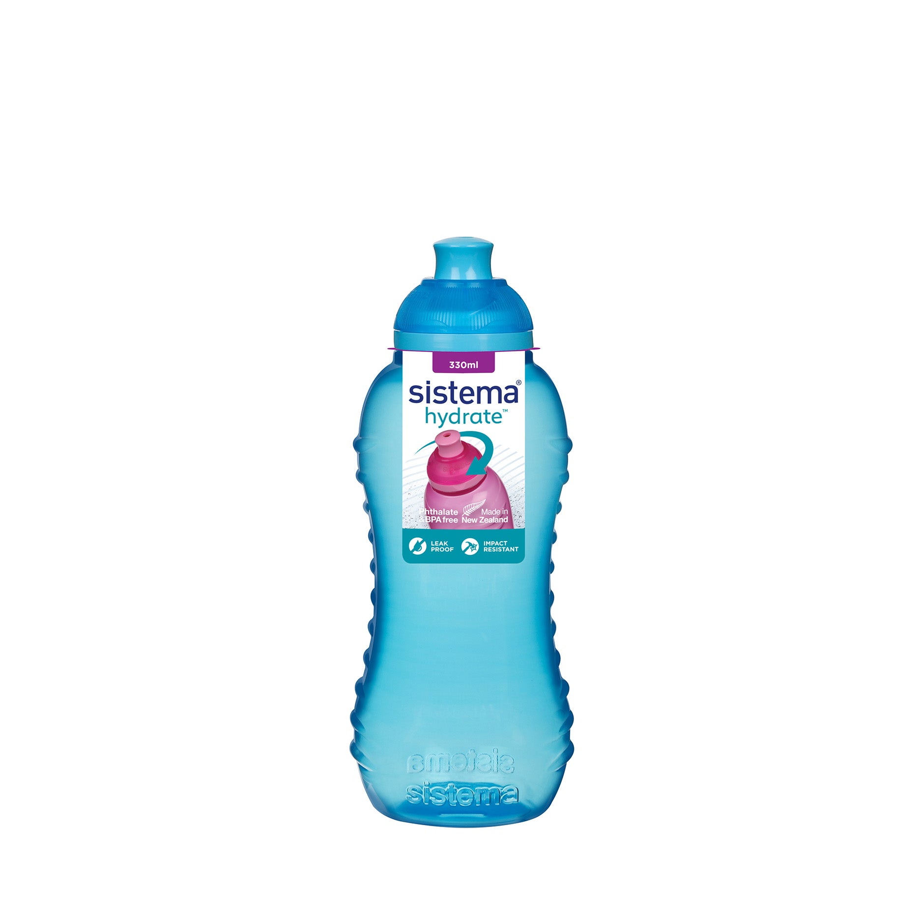 Twist 'n' Sip drikkedunk 330 ml blue